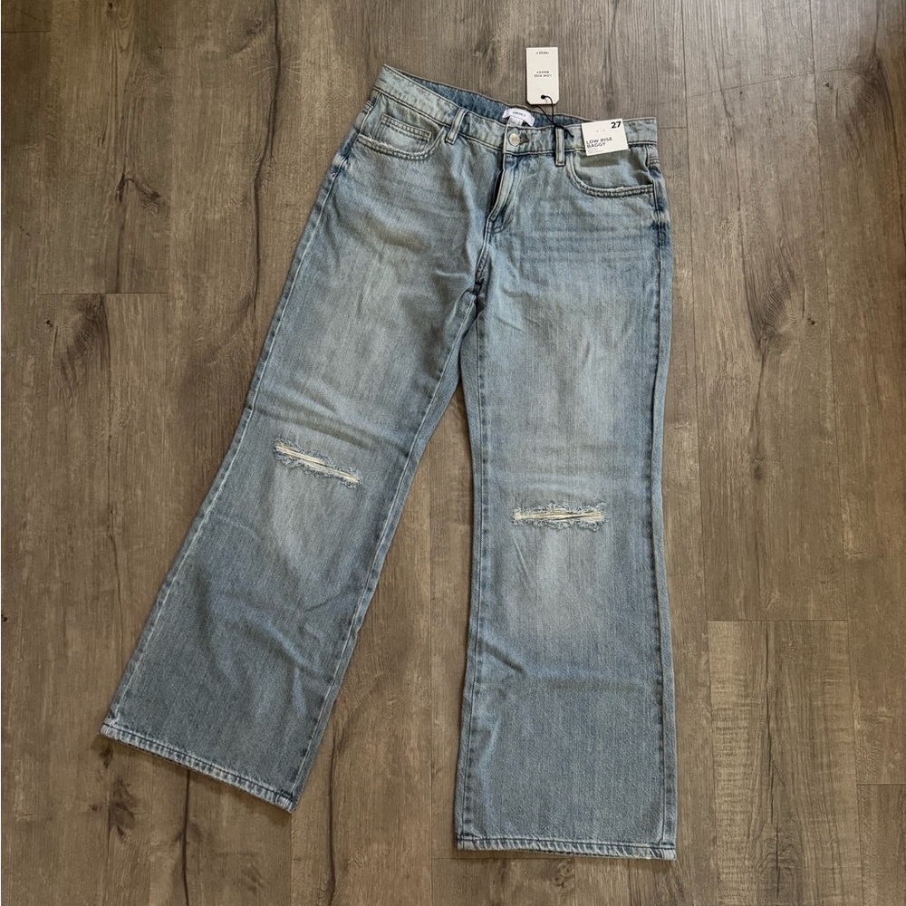 Forever 21 Low Rise Baggy Jeans